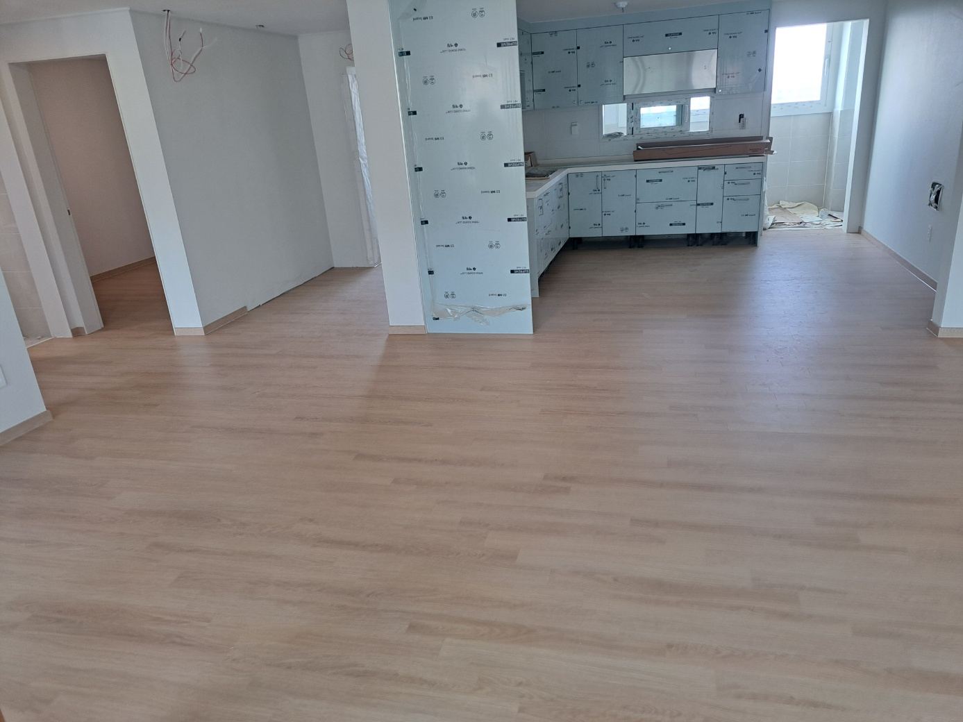 시흥 하상동 태영아파트 바닥재 시공
